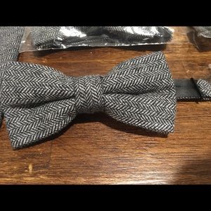 Charcoal gray wool ties - great for groomsmen!